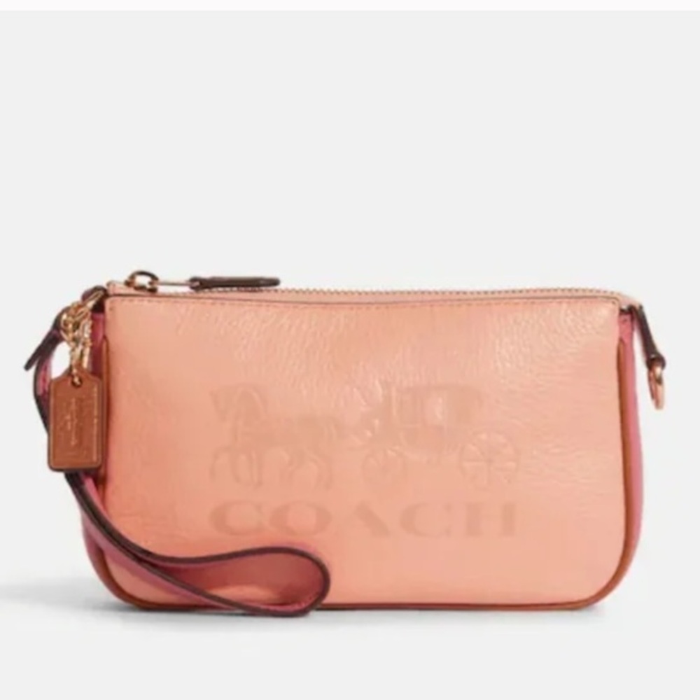 Coach Nolita 19 Wristlet Wallet Pink
